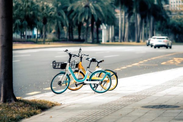Photo: Shared bicycles, by QuantFoto