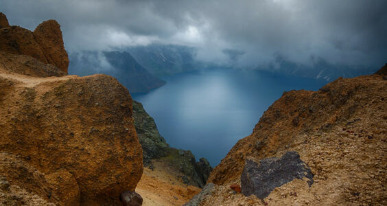 Photo: Crater Lake of Changbai Mountain, by Joe Jiang