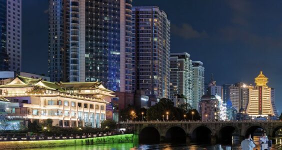 Photo: Night piece of Guiyang, Guizhou Province [HiRes+], by QuantFoto